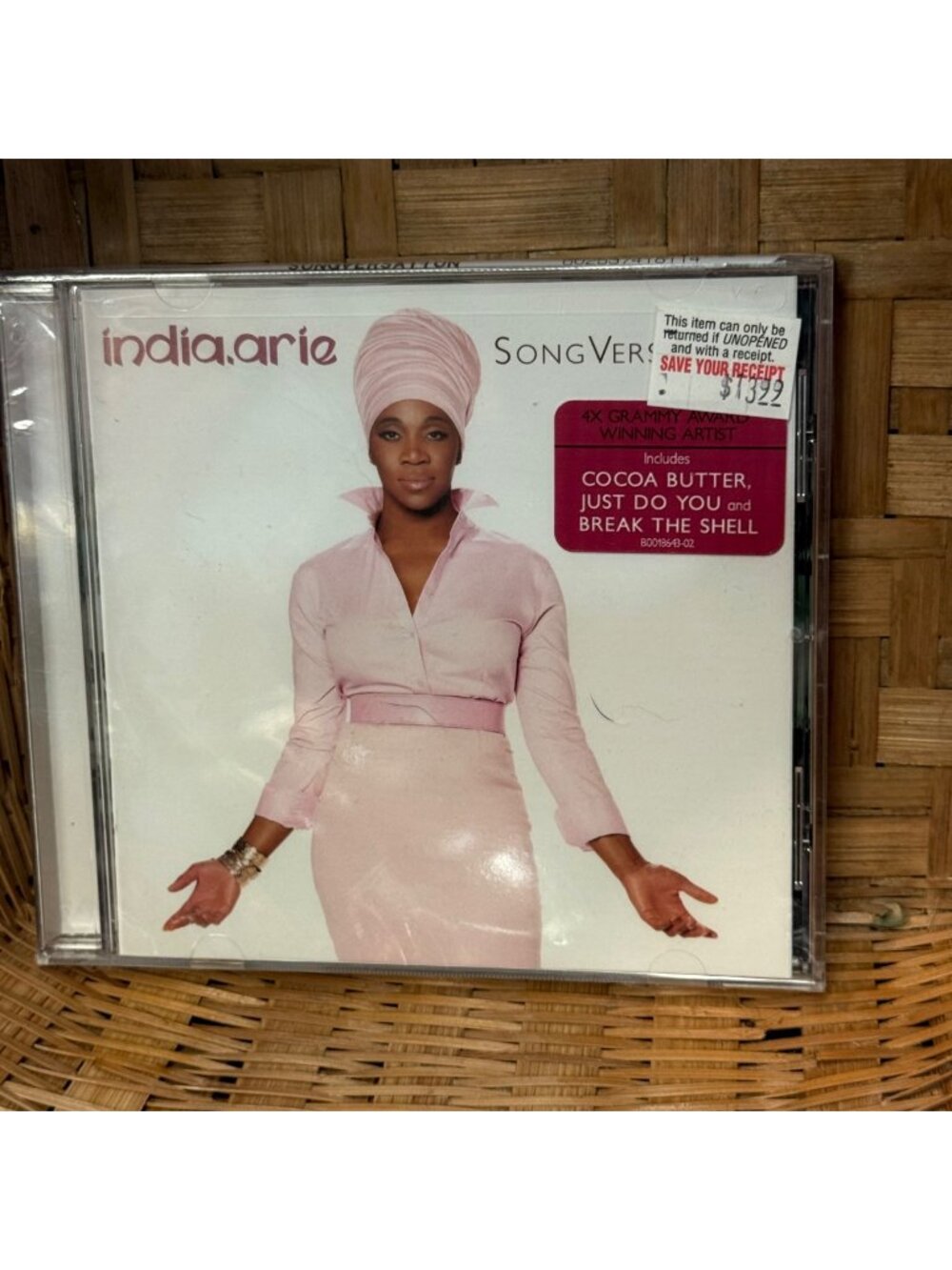 India.Arie SongVersation CD Album Includes Hits Cocoa Butter & Just Do You
